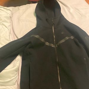 Nike Tech Fleece Full Zip (Hoodie Black)